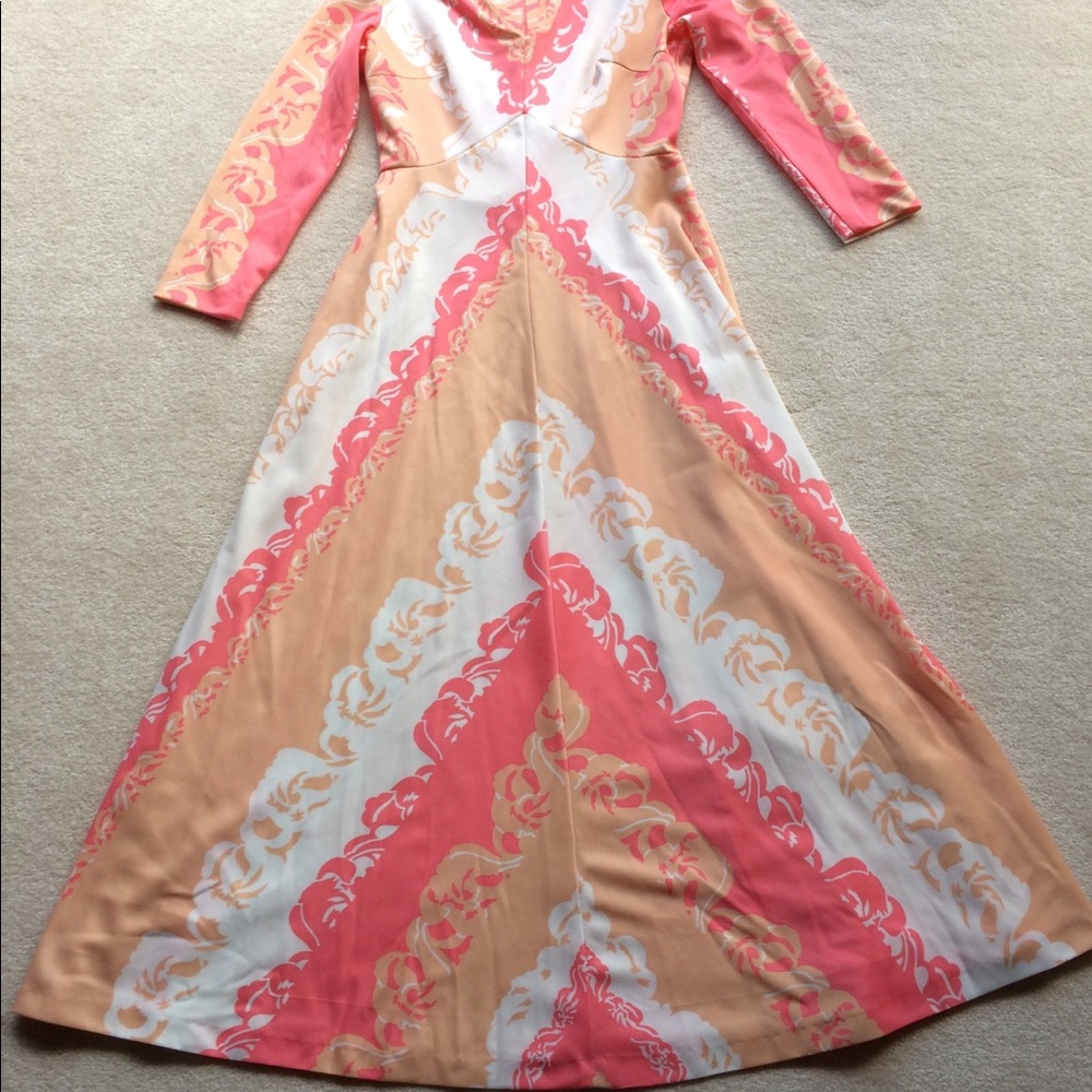 Vintage 1970’s Maxi Dress Size 16